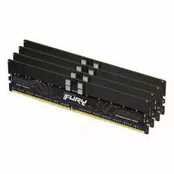 Памет Kingston FURY Renegade Pro 64GB(4x16GB) DDR5 6000MHz CL32 RDIMM - KF560R32RBK4-64