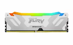 Памет Kingston Fury Renegade White RGB 32GB(2x16GB) DDR5 7200MHz CL38