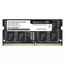 Памет Team Group Elite DDR4 SO-DIMM 32GB 3200MHz CL22 1.2V TED432G3200C22-S01                          