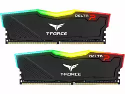 Памет Team Group T-Force Delta RGB Black DDR4 16GB (2x8GB) 3600MHz 1.35V                          