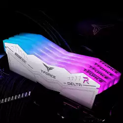 Памет Team Group T-Force Delta RGB White DDR5 32GB (2x16GB) 6000MHz CL38