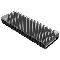 Пасивен охладител Jonsbo M.2 SSD, оребрен, Сив