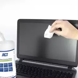 Почистващи кърпи ACT AC9515, За клавиатури, LCD монитори, 100 бр. Почистващи кърпи ACT AC9515, За клавиатури, LCD монитори, 100 бр.