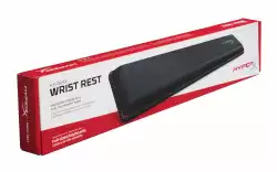 Поставка за китки за клавиатура HyperX Wrist Rest, Ергономична, Черен