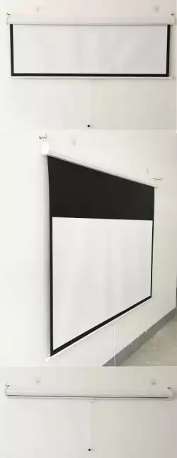 Проекторен екран за стена ESTILLO Roller Projector, 180 x 180, 1:1                          