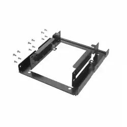 Рамка за твърд диск HAMA, 2 x 2.5" SSD и HDD в слот HDD 3.5", Черен
