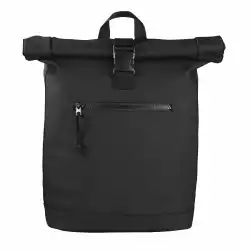 Раница за лаптоп HAMA Merida, Roll-Top, До 15.6", Черна, 216492