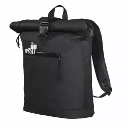 Раница за лаптоп HAMA Merida, Roll-Top, До 15.6", Черна, 216492