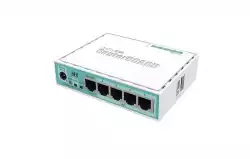 Рутер MiKrotik RB750GR3 HEX, 5 x 10/100/1000 Mbps, PoE, Бял