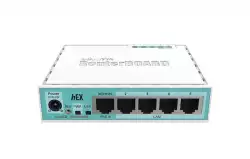 Рутер MiKrotik RB750GR3 HEX, 5 x 10/100/1000 Mbps, PoE, Бял                          