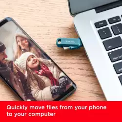 SanDisk Флаш памет 256Gb Ultra Drive Go USB-C Type-C, BLUE