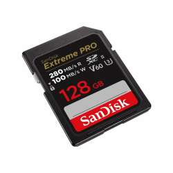 SanDisk Карта памет Extreme Pro SDXC 128GB 280MB/s & 100Mb/s Class 10 UHS-II