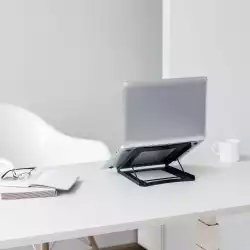 Сгъваема стойка за лаптоп ACT AC8145, 5 позиции, Черен