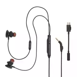 Слушалки JBL Quantum 50C, In Ear, Черен                          