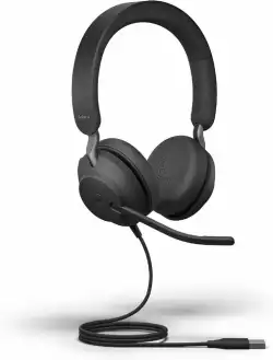 Слушалки с микрофон Jabra Evolve2 40 SE MS Stereo USB A                          