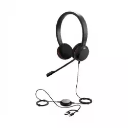 Слушалки с микрофон Jabra Evolve 20 MS Stereo USB-C/А Adapter                          