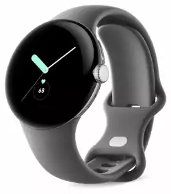 Смарт часовник GOOGLE Pixel Watch 41mm (LTE) Silver/Charcoal                          