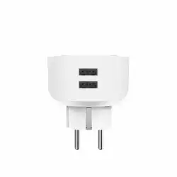 HAMA Смарт WiFi конктакт, 2 USB порта, 2300 W, 10 A, HAMA-176612