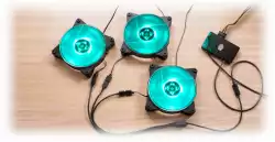 Сплитер Кабел Cooler Master R4-ACCY-RGBS-R2, 1 към 3 RGB