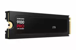 SSD SAMSUNG 9100 PRO 2TB, PCIe 5.0 NVMe M.2 Type 2280 Heatsink