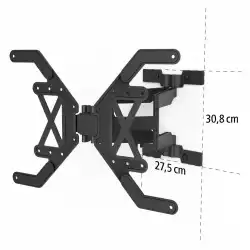 Стенна стойка за OLED TV, 229 см (90") до 40 кг, 220850