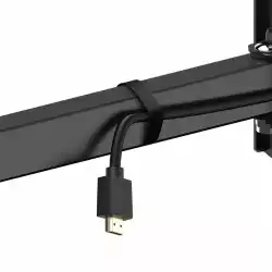 Стенна стойка за TV, 32 - 75”, до 40 кг, въртяща се, накланяща се, издърпваща се