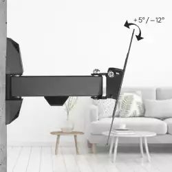 Стенна стойка за TV, Fullmotion, 122см, 48", 220821