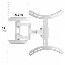 Стенна стойка за TV Fullmotion, 165 см, 32-65 ", до 35 кг