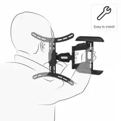 Стенна стойка за TV Fullmotion, 165 см, 32-65 ", 220834