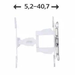 Стенна стойка за TV Fullmotion, 165 см, 32-65 ", до 35 кг