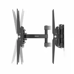 Стенна стойка за TV HAMA, 216 см (85”), до 50 кг, въртяща се, накланяща се, издърпваща се