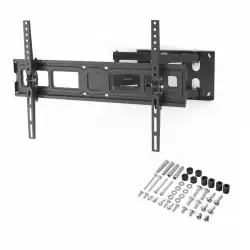 Стенна стойка за TV HAMA, 216 см (85”), до 50 кг, въртяща се, накланяща се, издърпваща се