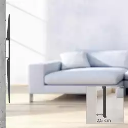 Стенна стойка за TV HAMA, 229 см (90") до 60 кг, 220815