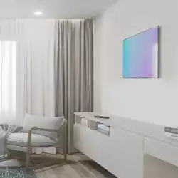 Стенна стойка за TV HAMA, Фиксирана, 100"(254 см), до 75 кг