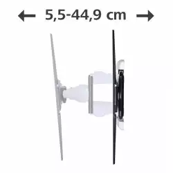 Стенна стойка за TV HAMA, Регулируема, 46"-90", 220838