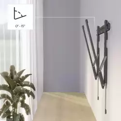 Стенна стойка за TV Hama TILT "Ultraslim", 229 см (90"), 220846                          