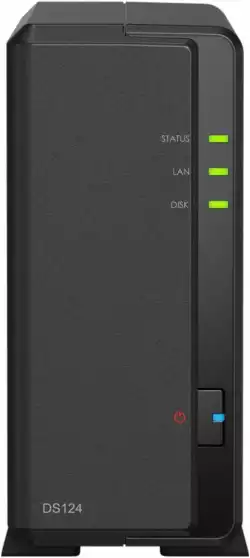 Сторидж NAS Synology DS124, 1-диск, Small&Home office