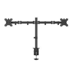 Стойка за 2 мониторa ACT AC8302, за бюро, Регулируема, 35", 2x8 кг, Черна