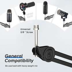 Стойка за микрофон FIFINE BM63 Super Steady Boom Arm