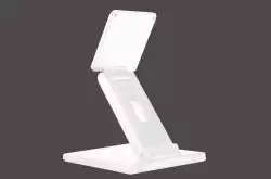 Стойка за тъч монитори Hannspree Compact, 10- 21.5", VESA 75x75-100x100, бял