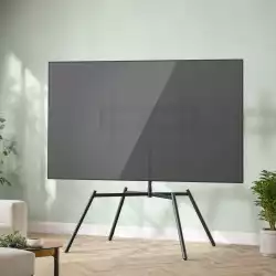 Стойка за TV, въртяща се, регулируема височина, 229 cm (90") до 50 kg                          