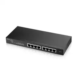 Суич ZyXEL GS1915-8, 8-портов, Gigabit, Управляем                          