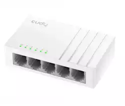Суич Cudy GS105U, 5 портов, 10/100/1000, Auto-MDI/MDIX, USB-C Port