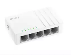 Суич Cudy GS105U, 5 портов, 10/100/1000, Auto-MDI/MDIX, USB-C Port