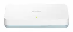 Суич D-Link DGS-1008D/E, 8 портов, 10/100/1000, Gigabit, Desktop
