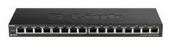 Суич D-Link DGS-1016S/E, 16 портов 10/100/1000, Desktop