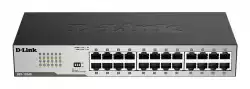 Суич D-Link DGS-1024D/E, 24 портов 10/100/1000, Desktop, rack mount