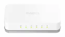 Суич D-Link GO-SW-5E/E, 5 портов 10/100