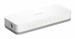 Суич D-Link GO-SW-8E/E, 8 портов 10/100                          