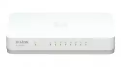 Суич D-LINK GO-SW-8G, 8 портов 10/100/1000, Gigabit, Desktop